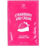 Secretplay - Single Dose Lubricant Strawberries  Cream 10 ml