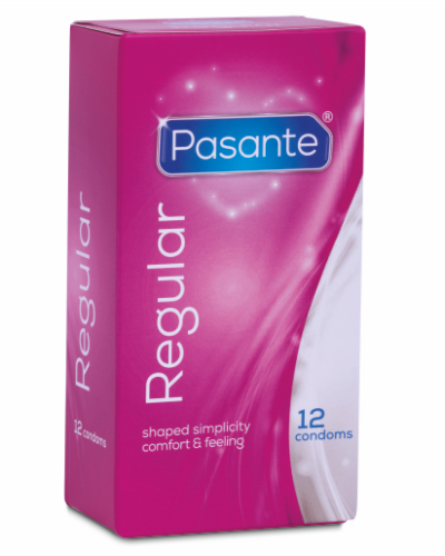 Pasante - Regular Condoms 12 Pack