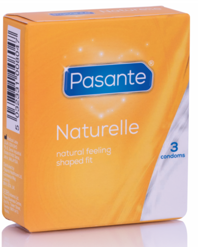 Pasante - Naturelle Condom 3 Pack