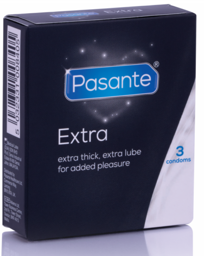 Pasante - Extra Condom Extra Thick 3 Units