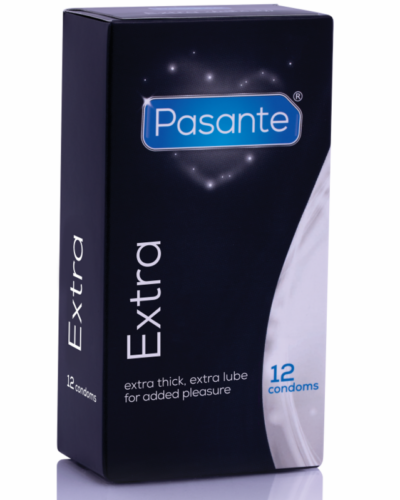 Pasante - Extra Condom Extra Thick 12 Units