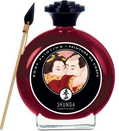 Shunga - Strawberry And Cava Body Painting