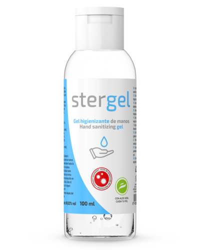 Stergel - Hydroalcoholic Hand Sanitizing Gel Aloe Vera 100ml