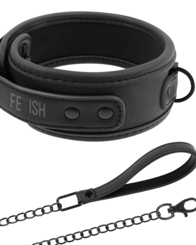 Fetish Submissive - Noprene Lining Chain Necklace