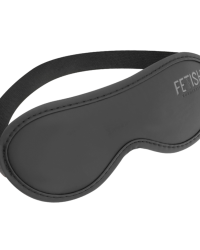 Fetish Submissive - Vegan Leather Mask II With Noprene Lining