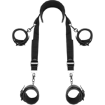 Fetish Submissive - Master Position With 4 Noprene-Lined Handcuffs