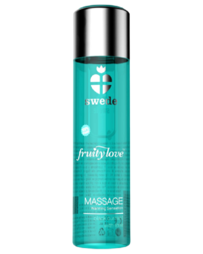 Swede - Fruity Love Warming Effect Massage Oil Black Currant And Lime 120 ml