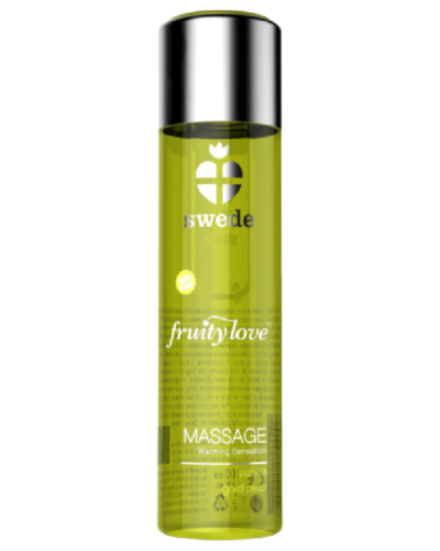 Swede - Fruity Love Warming Effect Massage Oil Vanilla And Gold Pear 120 ml