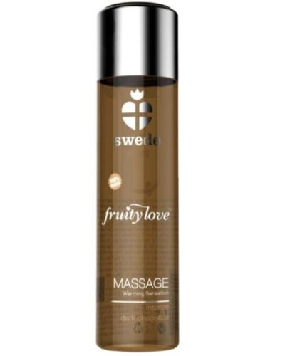 Swede - Fruity Love Warming Effect Massage Oil Intense Dark Chocolate 60 ml