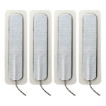 Electrastim - 4 X Long Self Adhesive Pads 1.5 cm X 7.5 cm