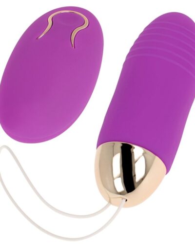 Ohmama - Remote Control Vibrating Egg 10 Speeds Purple