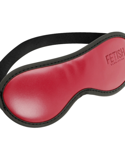 Fetish Submissive Dark Room - Vegan Leather Mask With Neoprene Lining