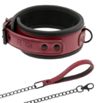 Fetish Submissive Dark Room - Neoprene Lining Chain Necklace