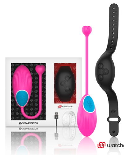 Wearwatch - Watchme Technology Remote Control Egg Fuchsia / Jet