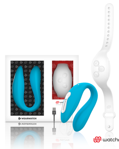 Wearwatch - Watchme Dual Technology Vibrator Indigo/Snow