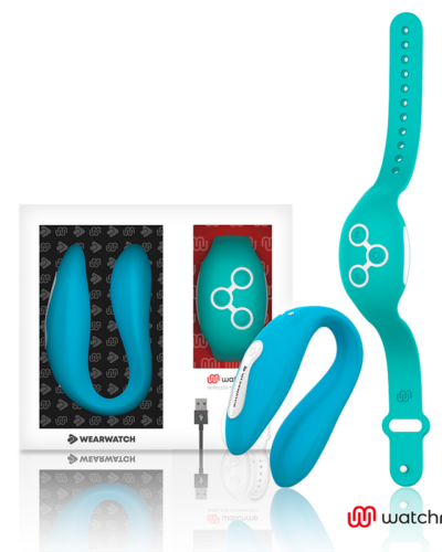 Wearwatch - Dual Technology Watchme Vibrator Indigo/Seawater