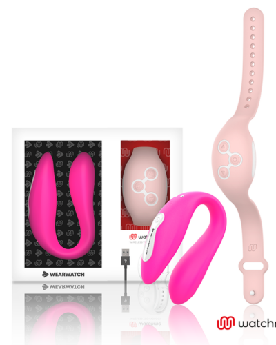 Wearwatch - Watchme Dual Technology Vibrator Fuchsia / Pink